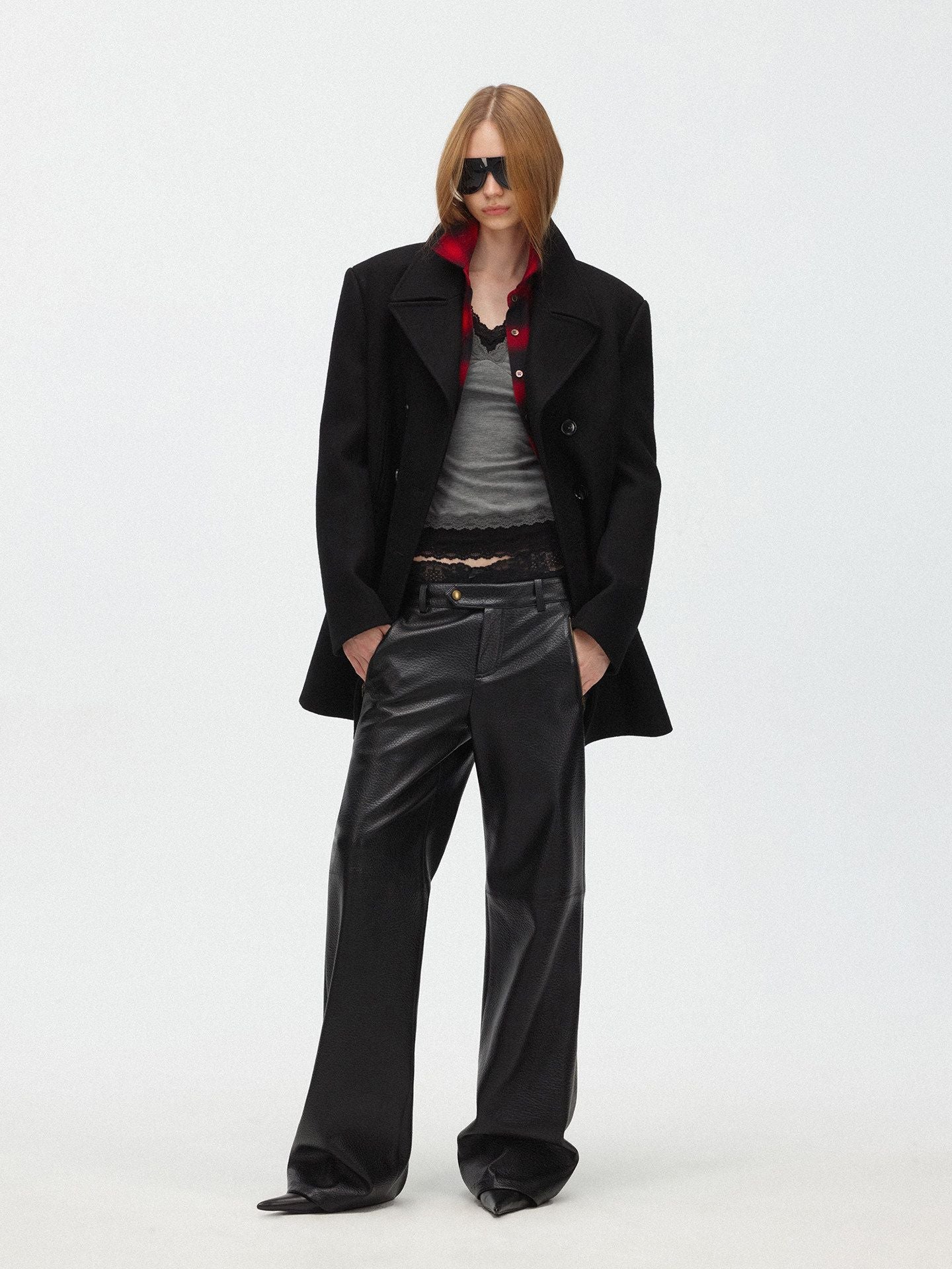 Victoria Double-Breasted Peacoat