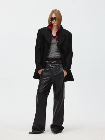 Victoria Double-Breasted Peacoat