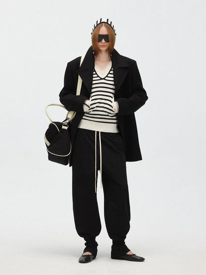 Victoria Double-Breasted Peacoat