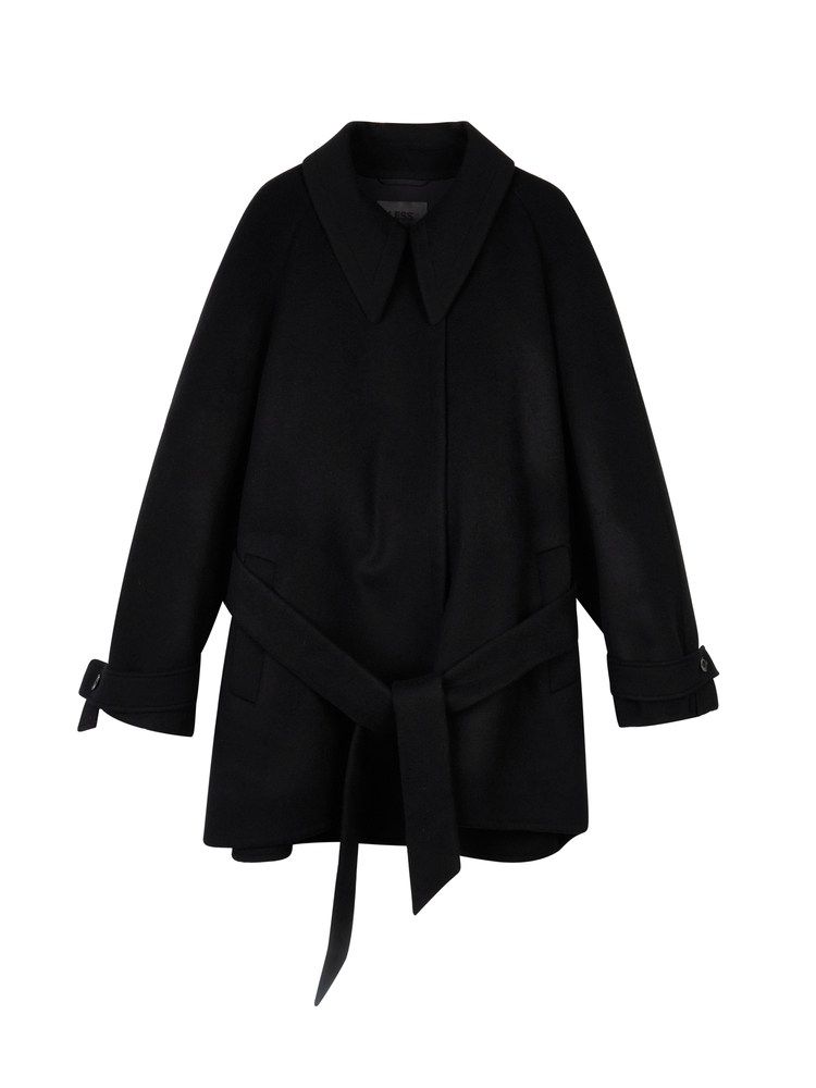 Sophia Belted Swing Coat