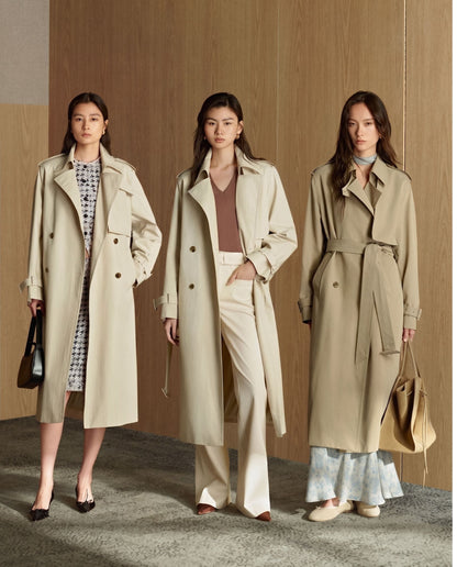 Natalie | Belted Trench Coat
