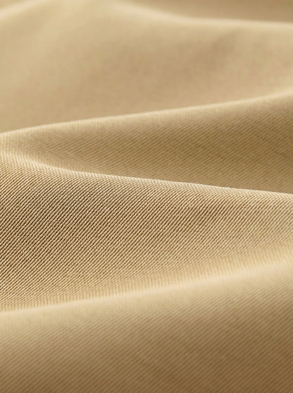 Brigitte Belted Short Trench Coat - Detail