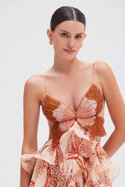 Nala Ruffle Dress | Norella Boutique Boston