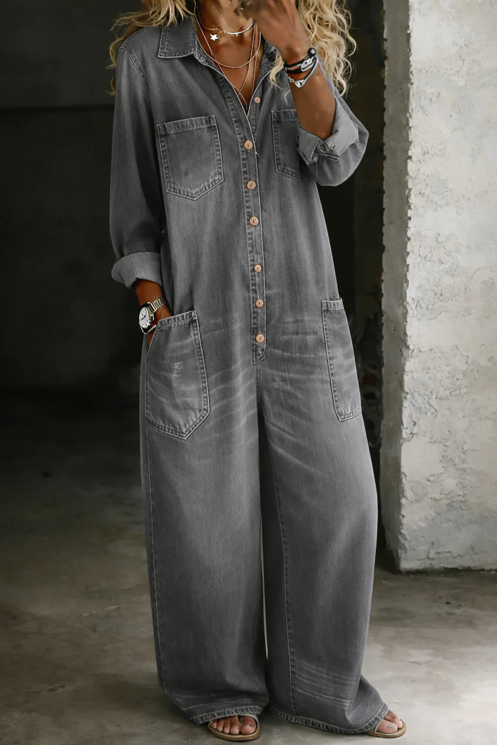Cecily | Comfortable Casual Ankle-Length Jumpsuit