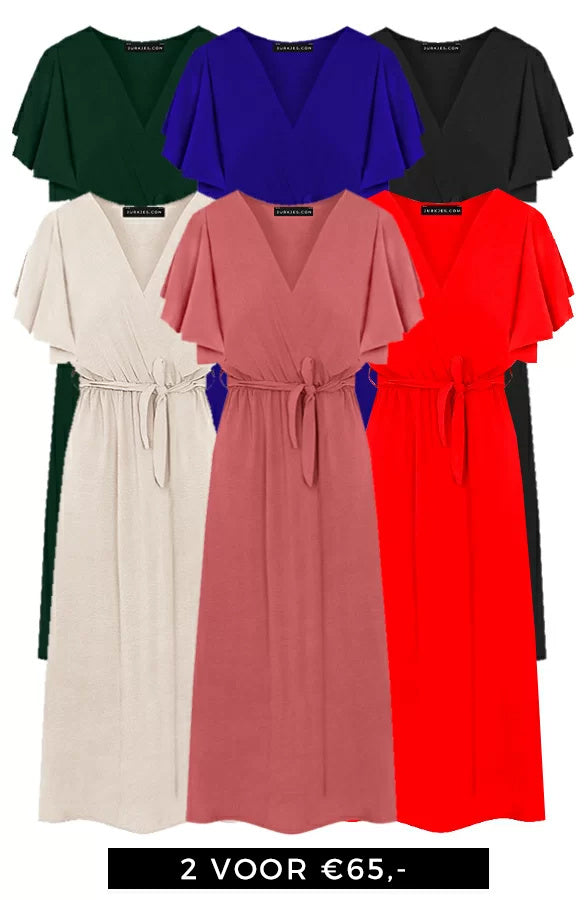 Nikkie Midi Dress 2.0 Bundle - Available in 5 Colors