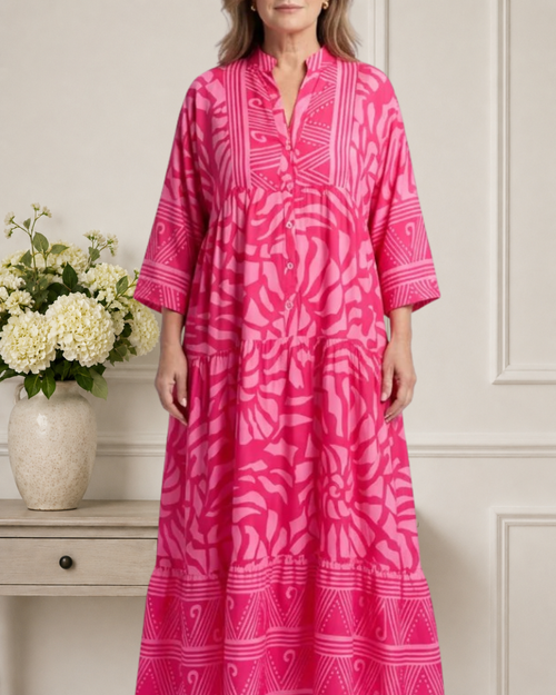 Mayana | Button Front Midi Dress
