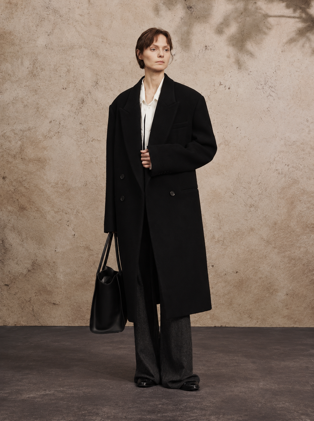 NRLA Double-Breasted Wool Coat
