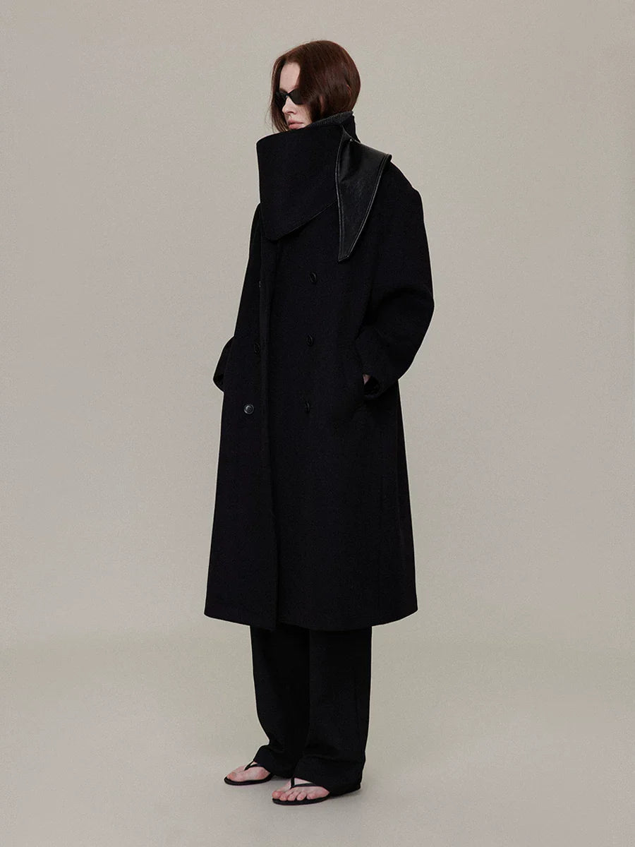 Estelle Scarf Collar Coat