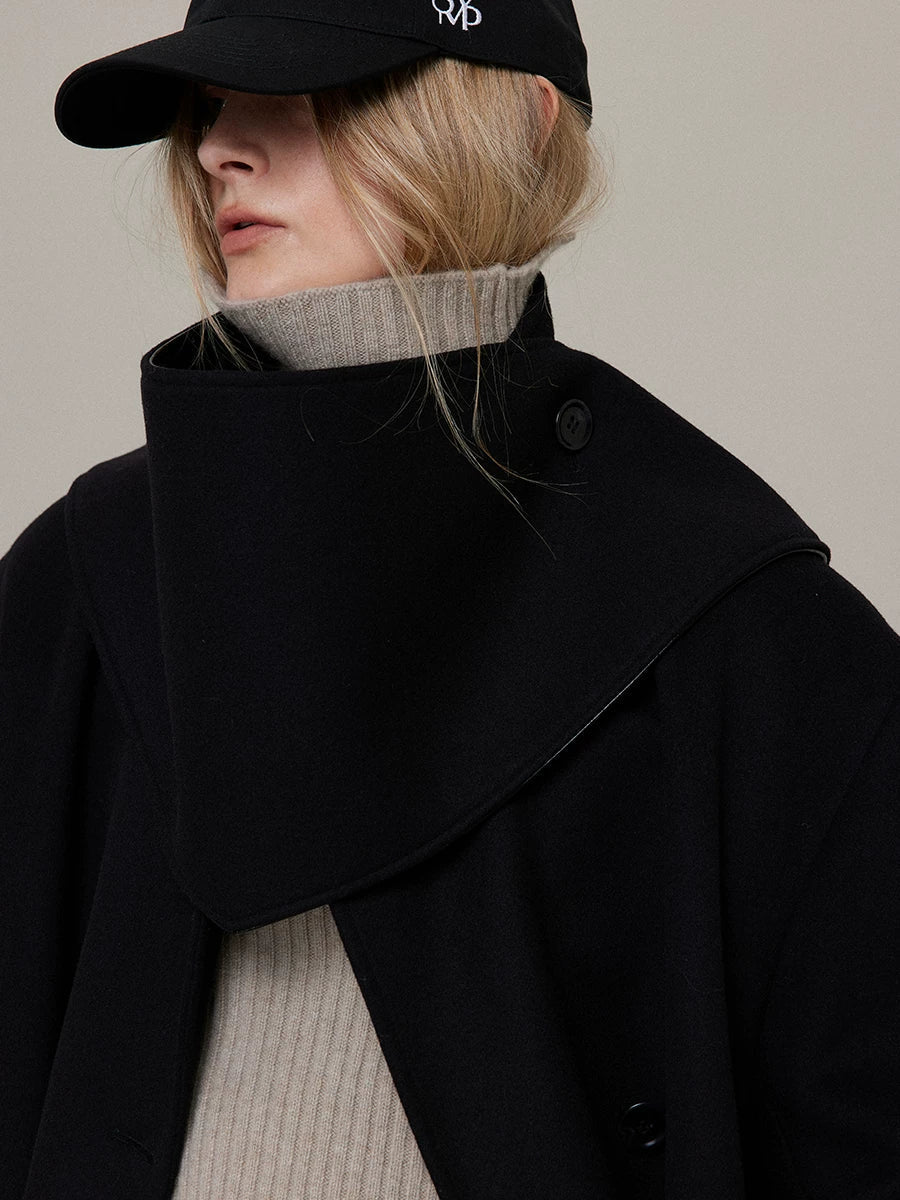 Estelle Scarf Collar Coat