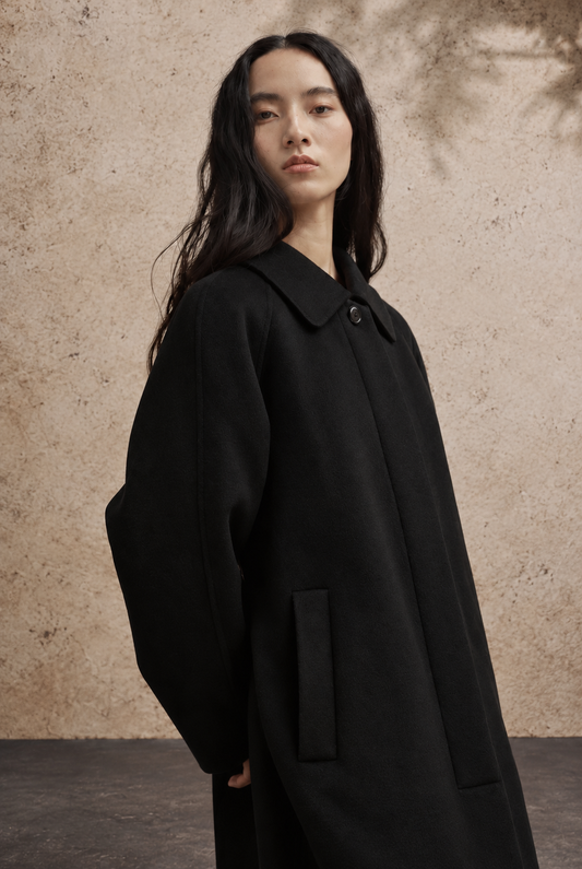 NRLA Belted Collar Coat