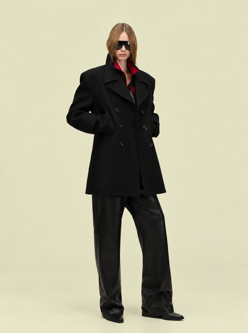 NRLA Double-Breasted Peacoat