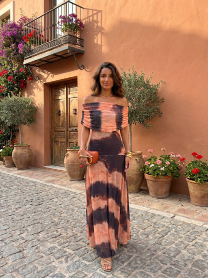 Toledo Printed Brown