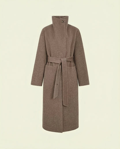 Gisele Shawl Coat - Camel