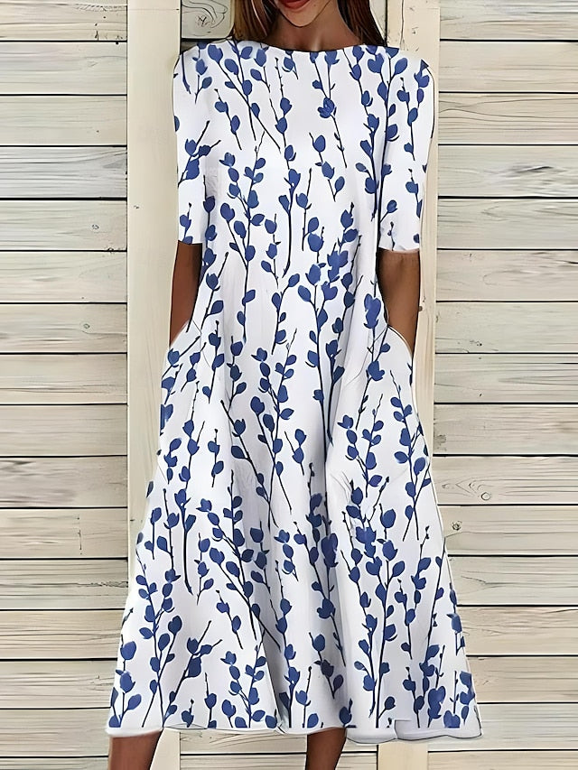 Sela Dress - Blue