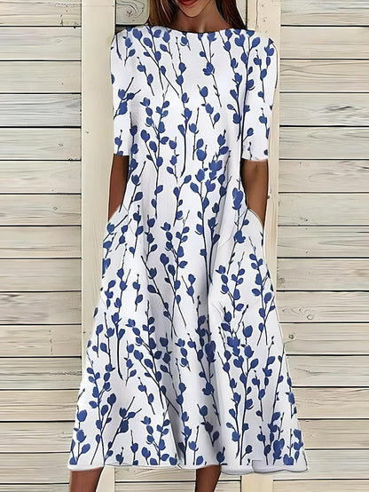 Sela Dress - Blue