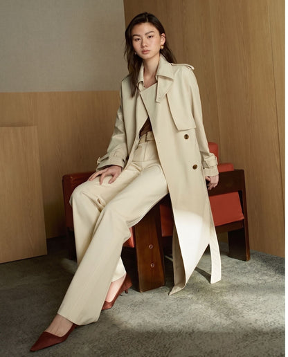 Natalie | Belted Trench Coat