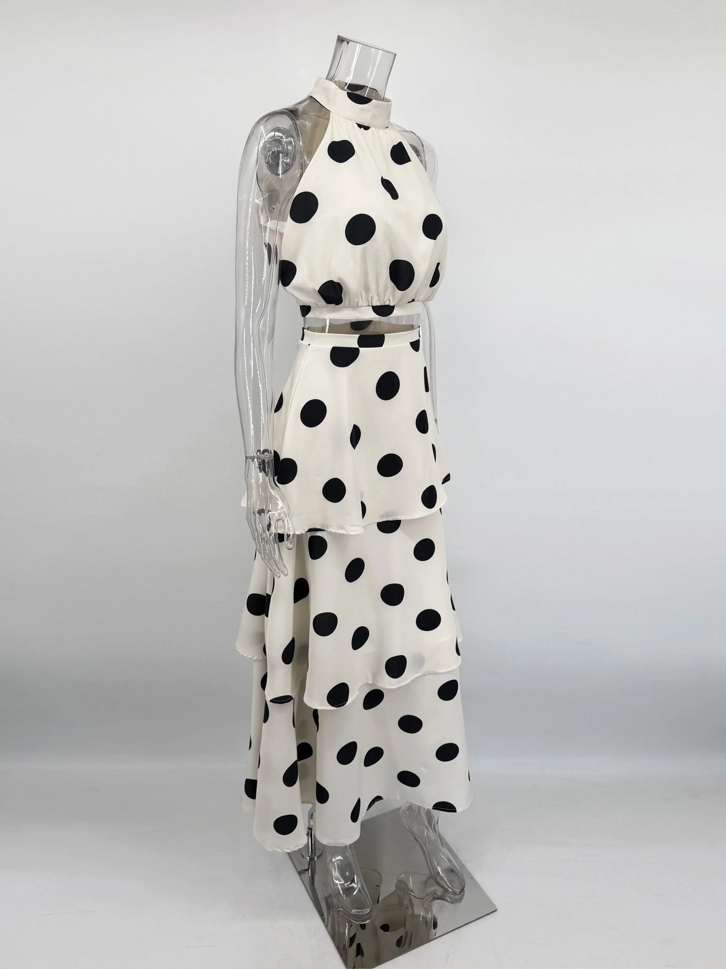 Luna Polka Dot Timeless Elegance Set | Norella Boutique Boston