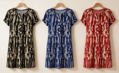 Elowen | Timeless Contrast Midi Dress